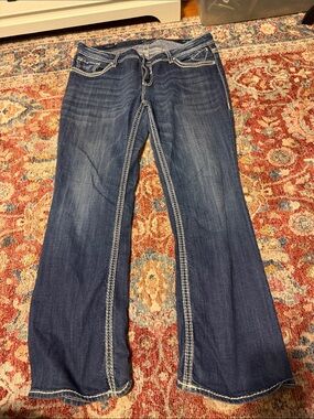 Vigoss Women's Dark Indigo Boot Cut Jeans